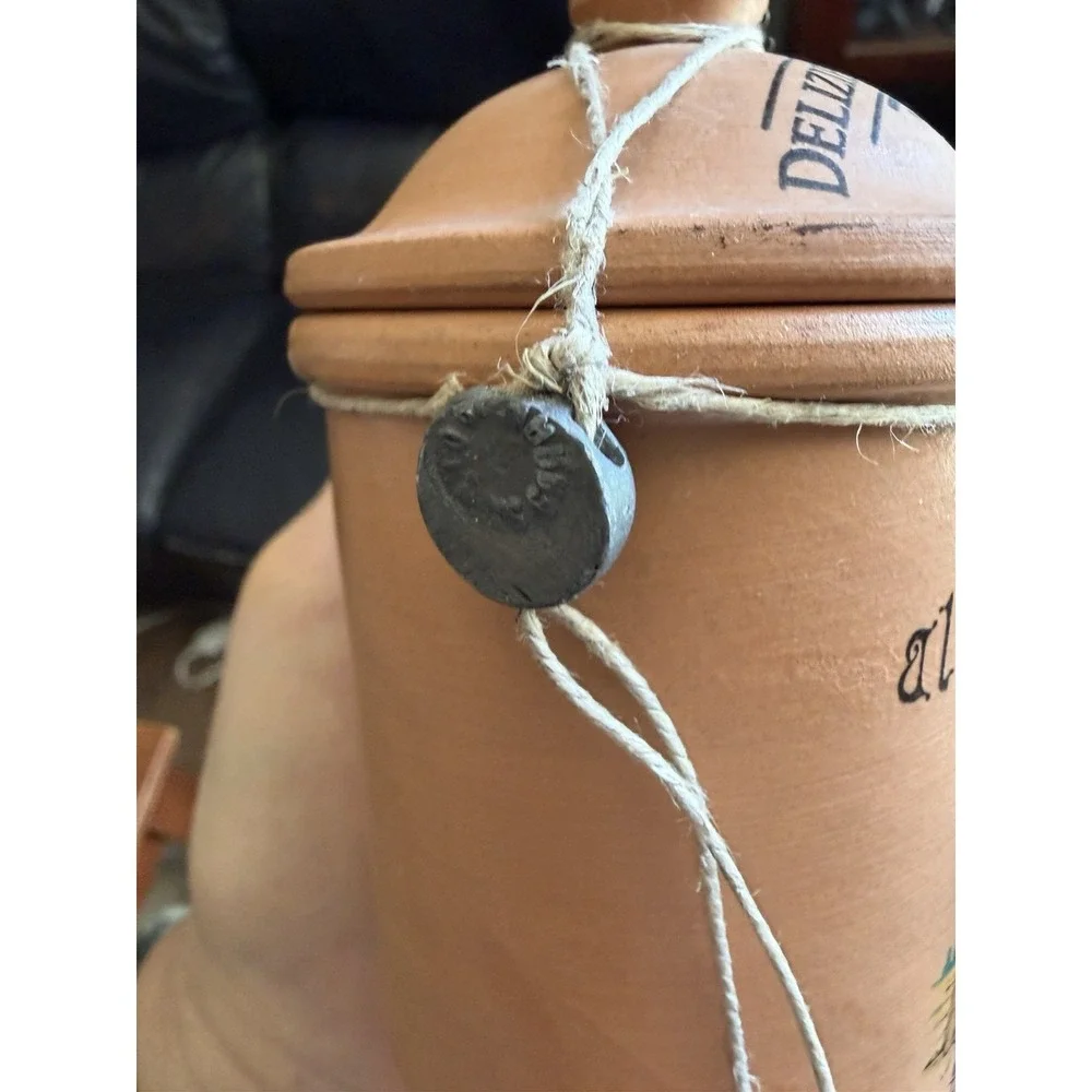 DELIZIE DI CALABRA‎ Italian Terracotta Jar Old Spices Penne Arrabbiata Calabria